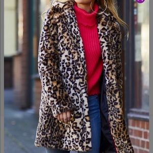 Steve Madden Leopard coat
